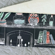 Aromatherapy Weighted Eye Mask - Witchy Bookshelf