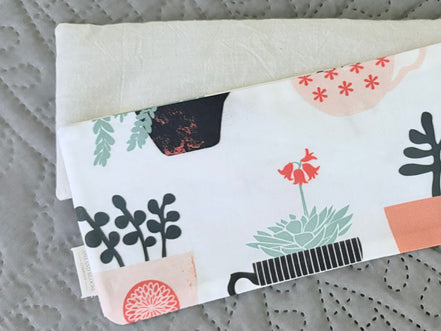 Aromatherapy Weighted Eye Mask - Succulents
