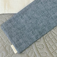 Aromatherapy Weighted Eye Mask - Gray Navy Tweed