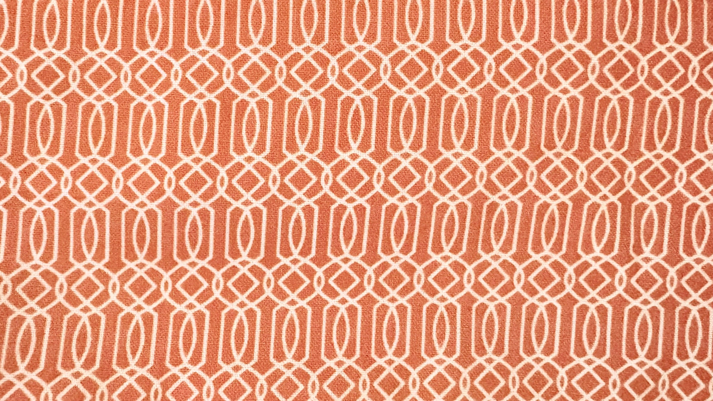Aromatherapy Weighted Eye Mask - Orange Geometric