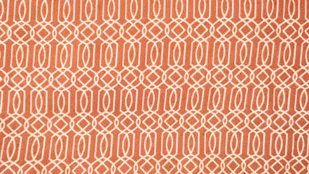 Aromatherapy Weighted Eye Mask - Orange Geometric