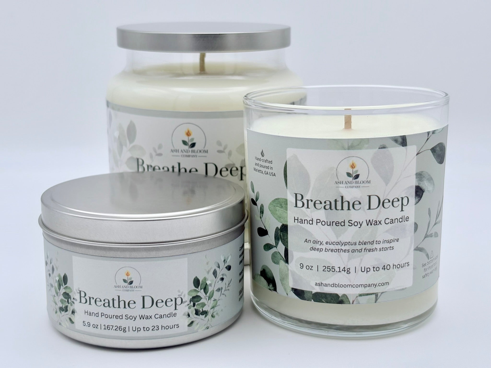 Breathe Deep Candles